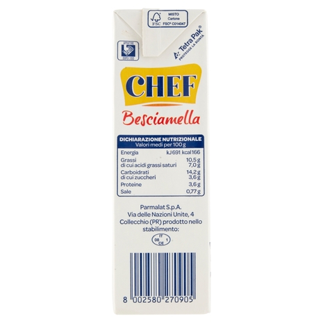 Chef Besciamella 500 ml